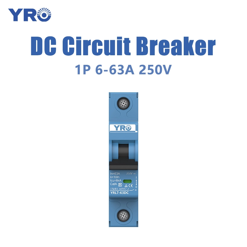 1P 6-63A 250V DC-stroomonderbreker