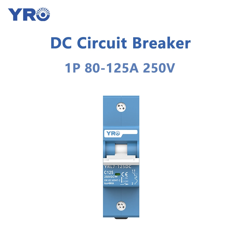 1P 80-125A 250V DC-stroomonderbreker