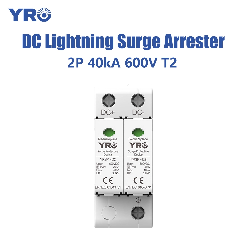 2P 20-40KA 600V T2 WIT DC SPD