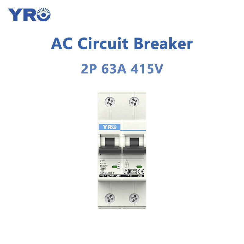2P 50-63A 415V Certificeringsstroomonderbreker Pro