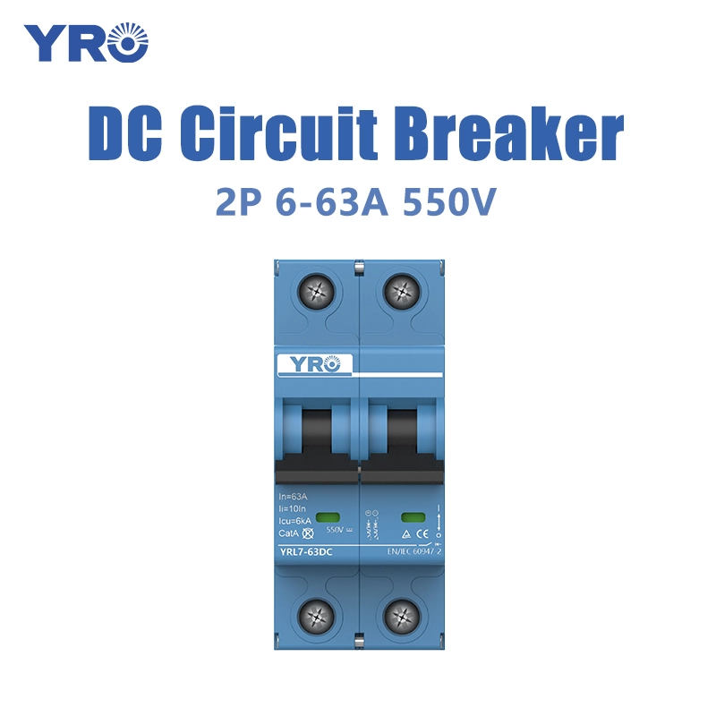 2p 6-63A 550V DC-stroomonderbreker