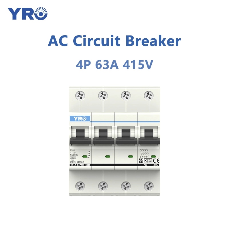 4P 50-63A 415V Certificeringsstroomonderbreker Pro