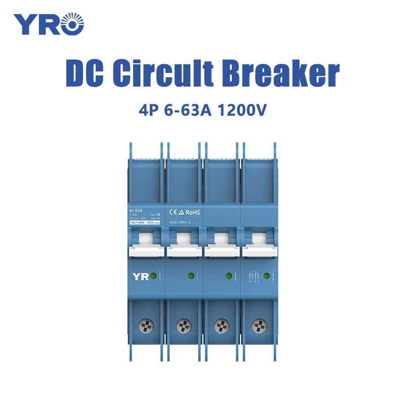 4P 6-63A 1200V DC-stroomonderbreker