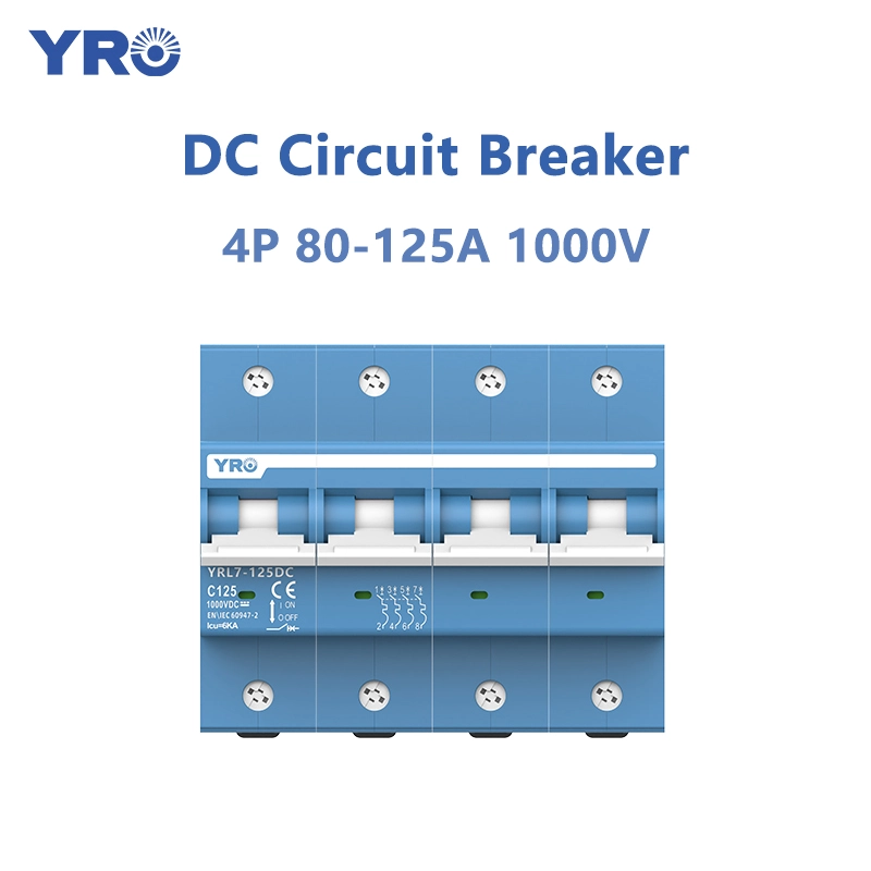 4P 80-125A 1000V DC-stroomonderbreker