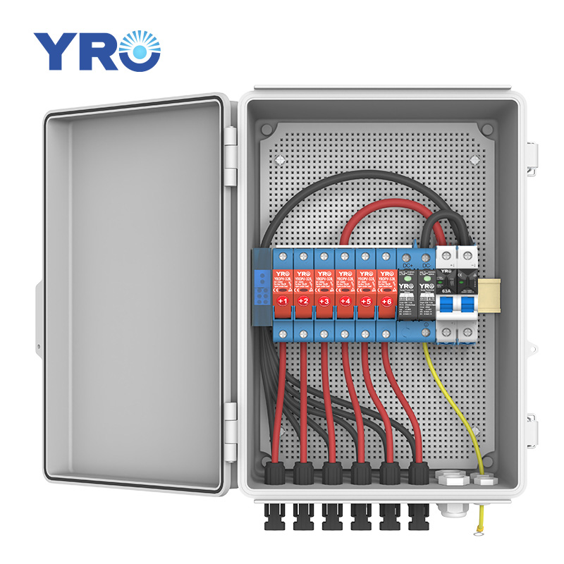 6 in 1 uit 500V DC ABS verdeelkast